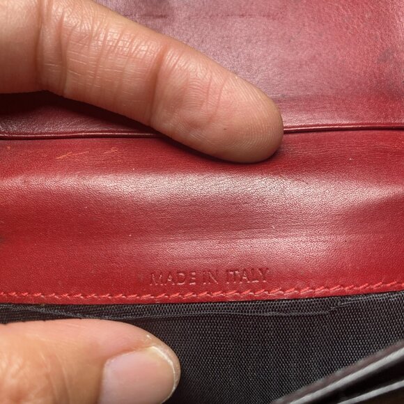 Authentic Burberry of London Wallet Coin Card Purse Leather EUC Clean - Picture 4 of 8